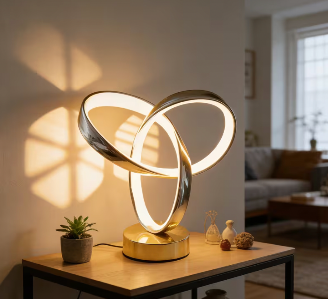 Modern Dimmable LED Aluminum Desk Lamp