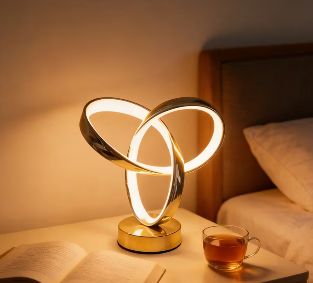 Modern Dimmable LED Aluminum Desk Lamp